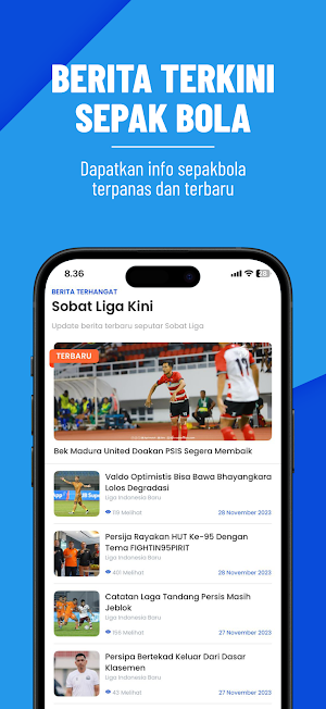 Sobat Liga Screenshot 1