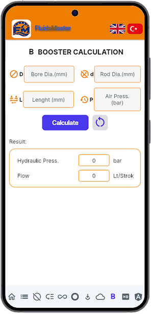 FluidsMaster Hydraulic Calc Screenshot 0