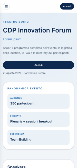 MeetIs Event Companion Screenshot 0
