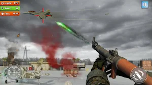 Jet Sky War Fighter 2021: Airplane Shooting Combat Screenshot 1