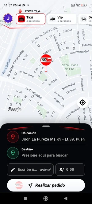Ferca taxi Screenshot 2