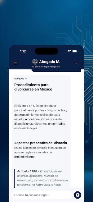 Abogado IA Screenshot 1