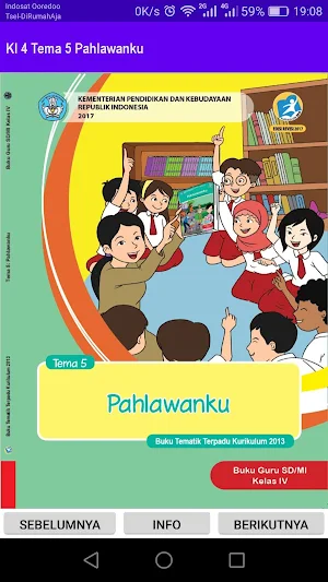 Kl 4 Tema 5 Pahlawanku Guru E2017 Screenshot 0