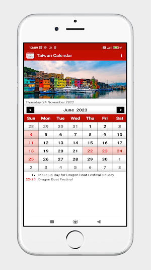 Taiwan Calendar 2023 Screenshot 2