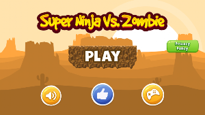 Super Ninja Vs Zombie Screenshot 0