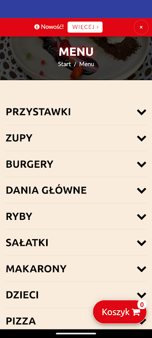 Restauracja Aleja Smaków Screenshot 0