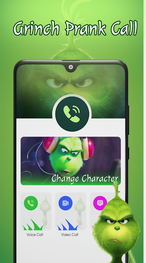 Grinch Prank – Fake Caller ID Screenshot 0