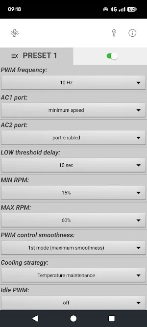 ApwmU BLE Screenshot 2