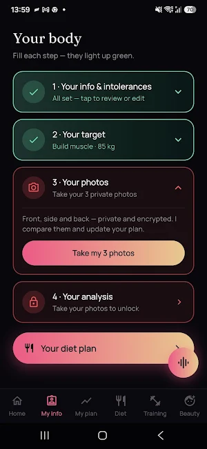 NilooHealth: Fitness Coach Screenshot 2