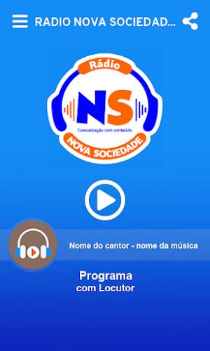 Rádio Nova Sociedade Screenshot 0
