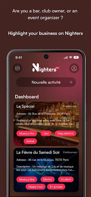 Nighters Pro Screenshot 0
