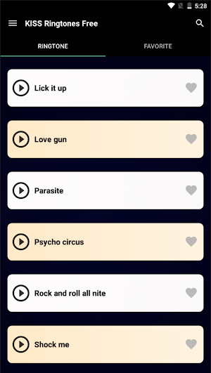 KISS Ringtones Screenshot 3