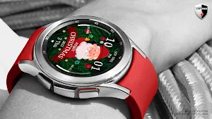 Christmas Watch Face 076 Screenshot 0