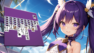Sexy Waifu Spider Solitaire Screenshot 0