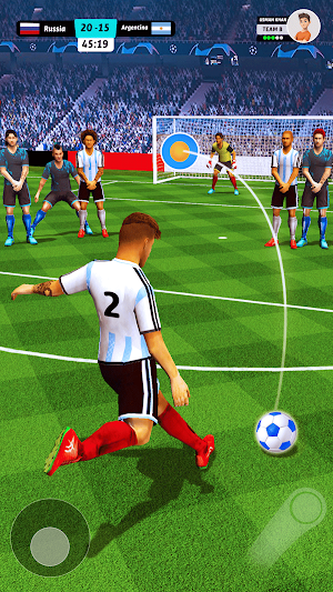 Penalty Kick Football Game Screenshot 0