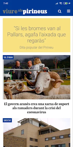 Viure als Pirineus Screenshot 0