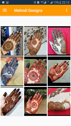 Mehndi Design - Offline Screenshot 1