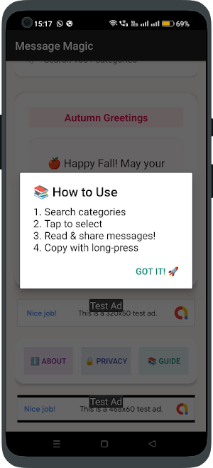 Message Magic Screenshot 1