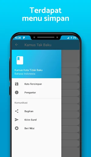 Kamus Kata Tidak Baku - Bahasa Screenshot 3