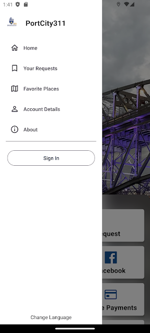 PortCity311 Screenshot 2