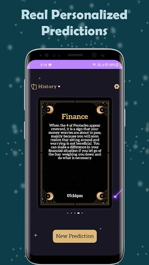 Daily Tarot Fingerprint Scan Screenshot 1