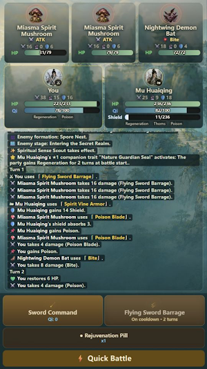 Jade Cultivation: Immortal RPG Screenshot 0