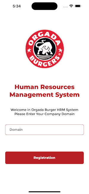 Orgada Burger User HR Screenshot 1