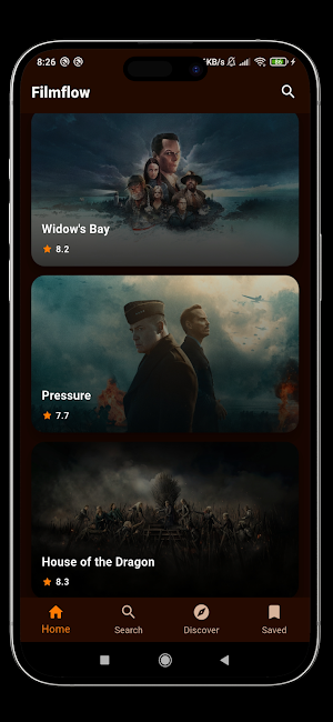Filmflow : Movies & TV Shows Screenshot 2