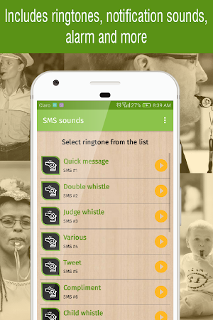 whistle ringtone for phone, whistle sound app Screenshot 3