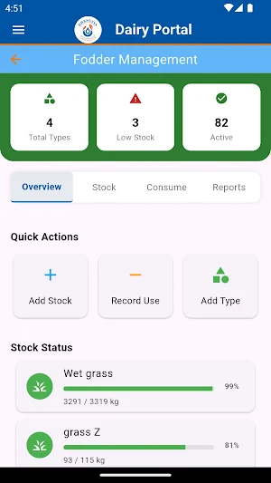Dairy Portal Screenshot 1