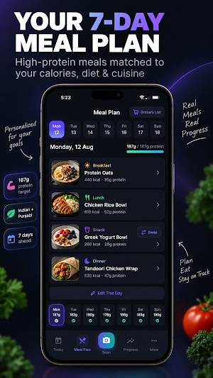 High Protein Meal Planner AI Screenshot 3