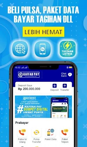 KAFFAH PAY - Agen Pulsa & PPOB Screenshot 1
