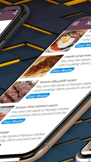 Korean Recipes Offline Screenshot 2