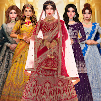 Indian Bride Wedding dress Up