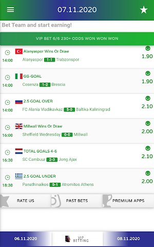 Alex Ferguso VIP Betting Tips Screenshot 2