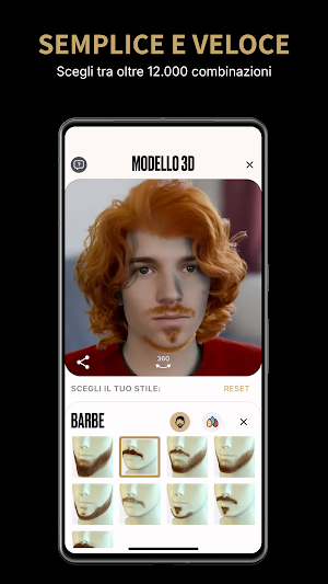 StyleForge: Barbiere 3D Pro Screenshot 1