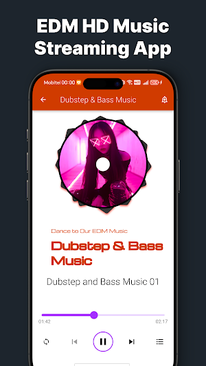 EDM Music App Screenshot 1