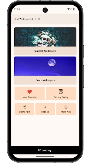 Skull Wallpapers 4K & HD Screenshot 0