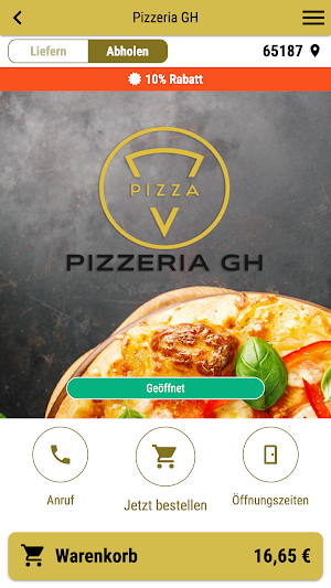 Pizzeria GH Screenshot 0