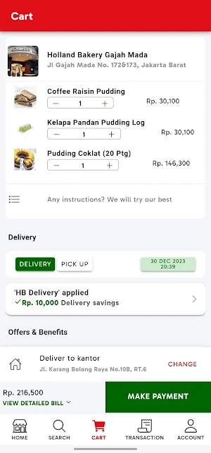 Holland Bakery - Shop & Reward Screenshot 2