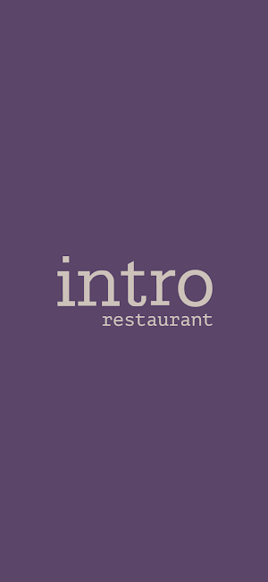Intro Restaurant Screenshot 0