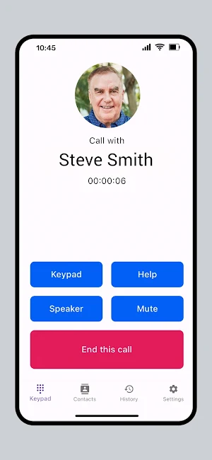 Phonely Call Screenshot 0