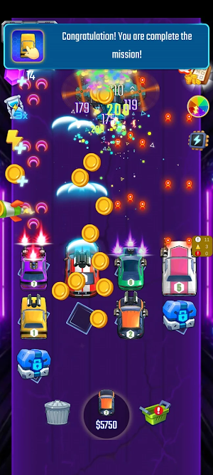 Car Merge Master Alien Shooter Screenshot 0