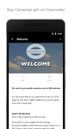 Willowbrook Community Church Screenshot 1