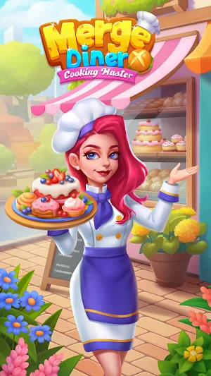 Merge Diner - Restaurant Games Screenshot 0
