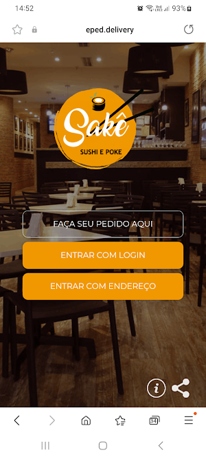 Sakê - Sushi e Poke Screenshot 1