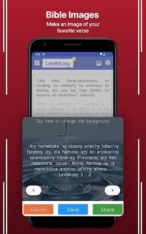 Malagasy English Bible Screenshot 2