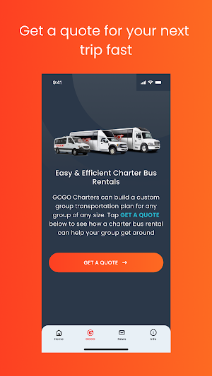 GOGO Charters Screenshot 2