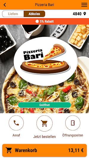 Pizzeria Bari Screenshot 0