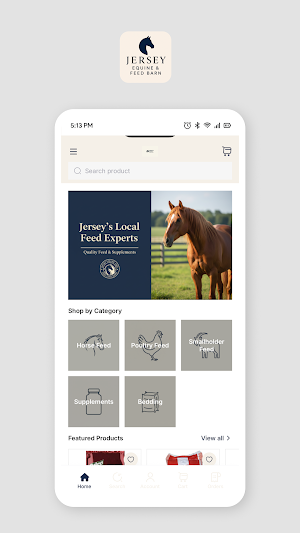 Jersey Equine App Screenshot 0